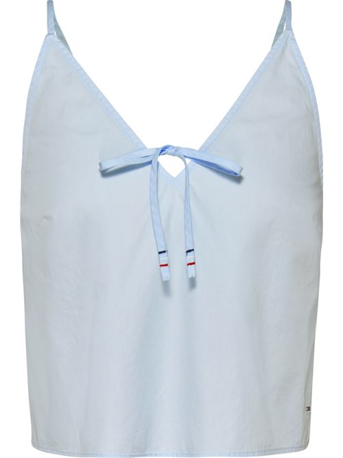 TJW POPLIN STRAPPY T, CYO TOMMY HILFIGER | DW0DW15200CYO
